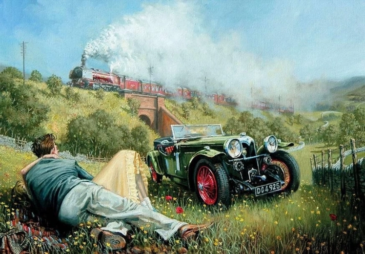 Gibsons puzzle Love in the Countryside 500 pieces