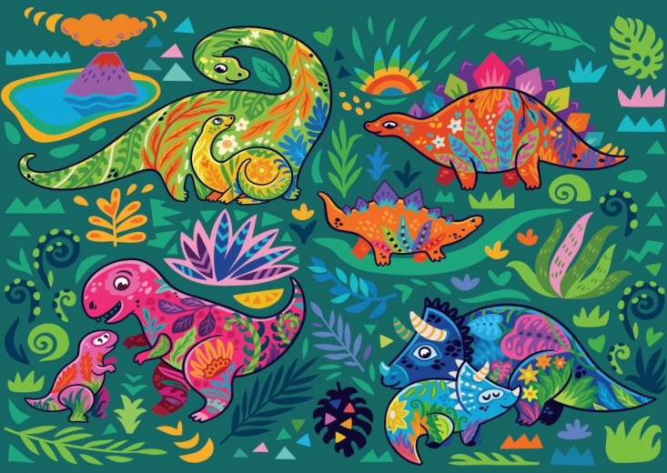 Yazz sestavljanka dinozavri 1000 koščkov