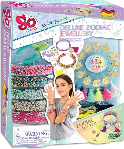 Deluxe Zodiac Bracelet Making Set with Pliers TASIA