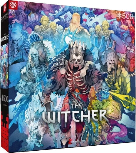 Puzzel The Witcher: Monsterfracties 500 stukjes