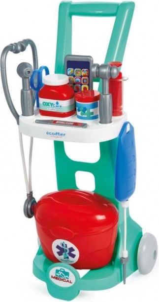 Læge-vogn til børn med tilbehør