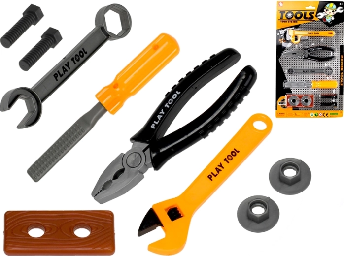 Children's Tool Set, 9 pcs