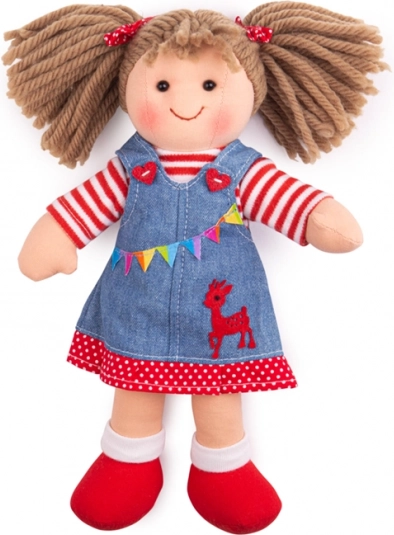 Poupée en tissu Hattie