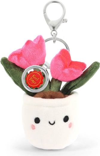 Keeleco portachiavi per borsa tulipano 12 cm