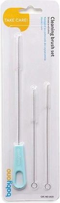 BabyOno brosses pour nettoyer les pailles, 3 pcs