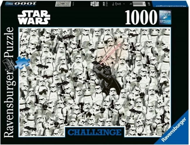 Udfordringspuslespil: Star Wars 1000 brikker