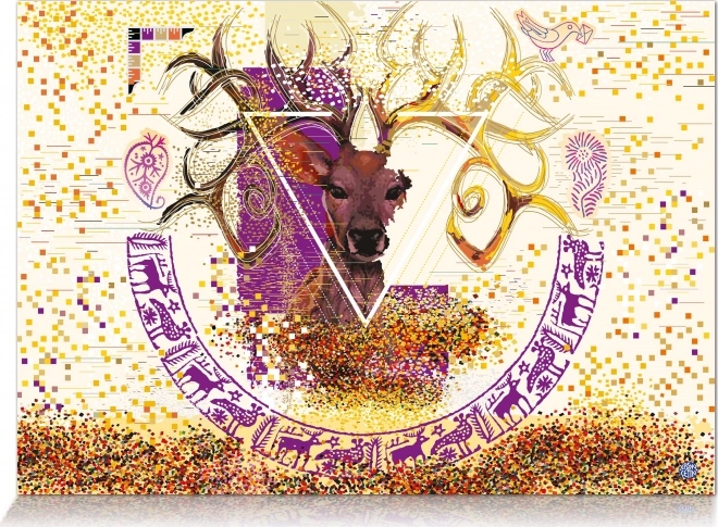 Uganka Jelen za srečo 300 kosov