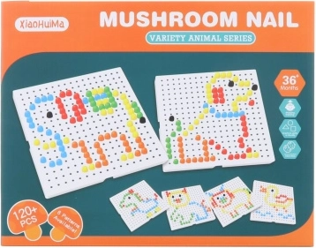 Color Peg Mosaic 120 pcs