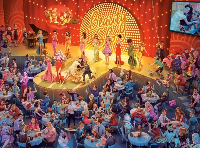 Puzzel 2000 stukjes Beauty Show