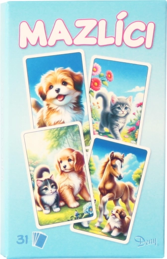 Old Maid Cards Animal Pets