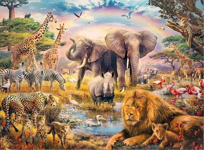 Ravensburger puzzle African Safari 100 pieces
