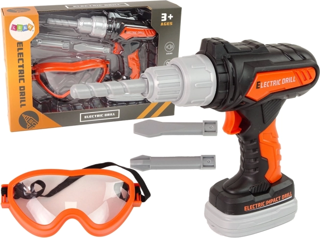 Children's Electric Drill with Goggles