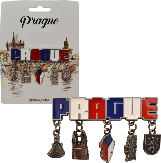 Magnete Praga – souvenir colorato per bambini e adulti