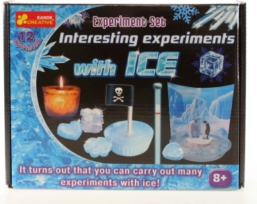 Expériences fascinantes avec la glace – kit scientifique pour enfants