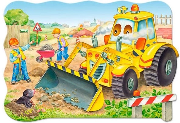 Puzzle MAXI 20 kosov – buldozer v akciji