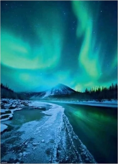 Puzzle Power of Nature: Northern Lights 1000 pieces HEYE