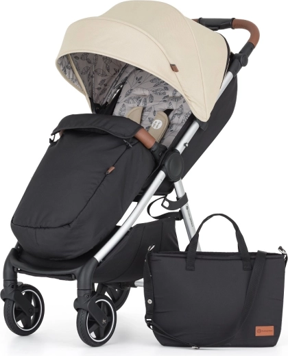 Petite&Mars sportbuggy Royal 3 Silver Sahara Beige