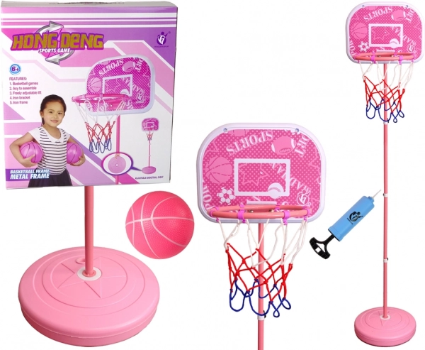 Pink Basketball Set for Kids 170 cm