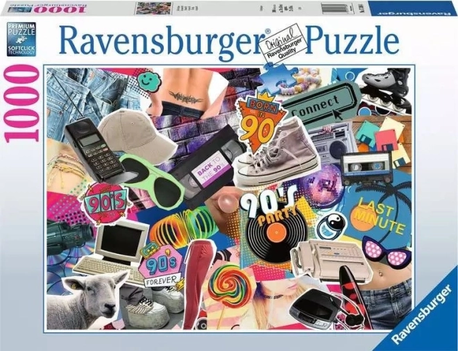 Puzzel Ravensburger 1000 stukjes jaren 90