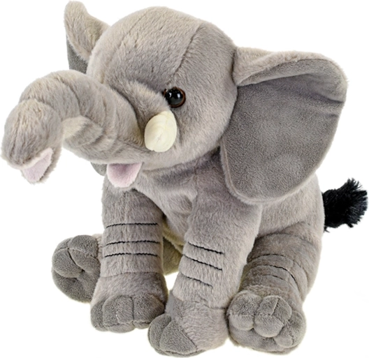 Plys-elefant 20 cm – siddende