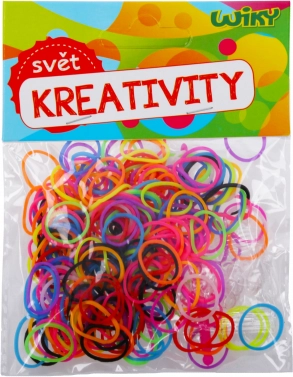 Elastici magici per intrecciare in vari colori, 200 pz