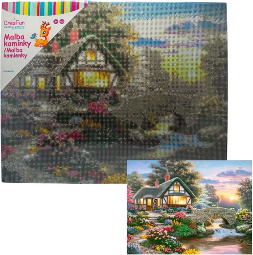 Diamond Painting – Enchanted Garden 40 × 50 cm