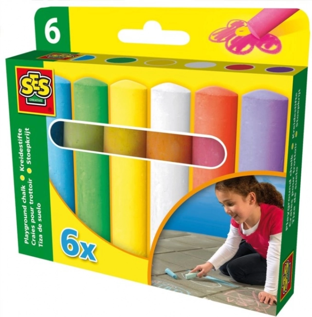 Set di gessetti per marciapiede