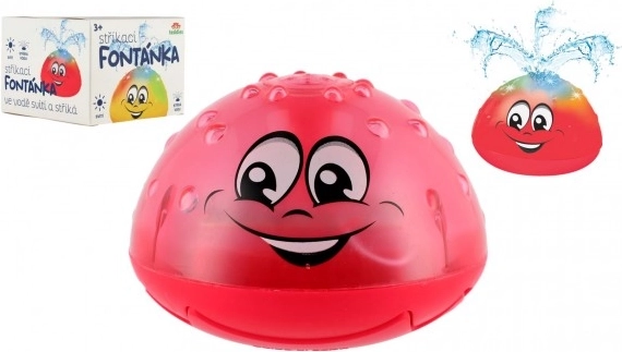 Light-up Water Fountain for the Bath (Battery Powered) – Red