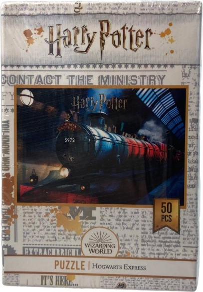 Mini puzzle harry potter 50 pezzi – espresso per hogwarts