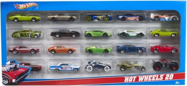 Hot Wheels Car Set 20 pcs
