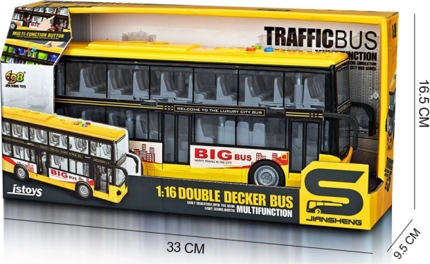 Autobus so svetelnými a zvukovými efektmi pre deti