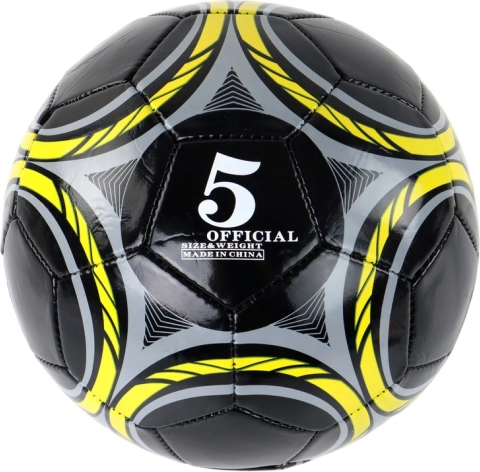 Black soccer ball size 5 (24 cm)