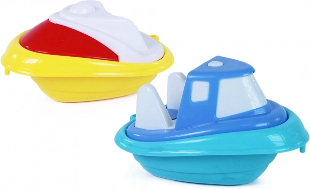 Set of Plastic Boats for Water and Sand