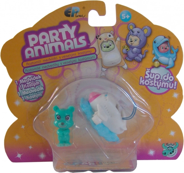 Party Animals – portachiavi da collezione per zaino e cellulare
