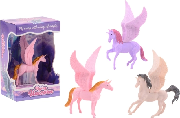 Eenhoornfiguur met vleugels
