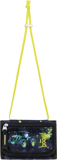 Baagl kinderportemonnee voor om de nek Traktor GRS