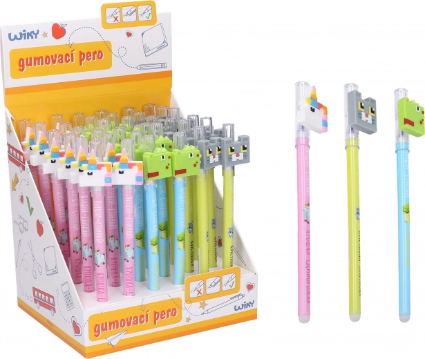 Gumirajoče kemično pisalo z živalicami 0,5 mm