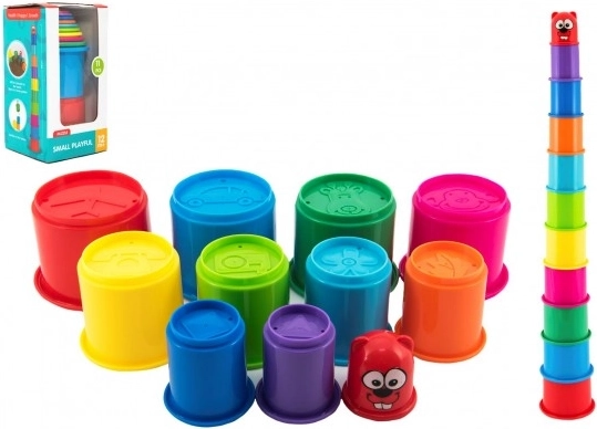 Colorful Stacking Cups for Children
