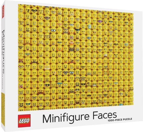Chronicle Books LEGO obrazi minifiguric puzzle 1000 koščkov