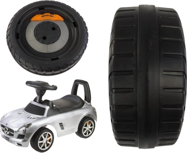 Rad für Rutschauto Mercedes SLS mit Radkappe