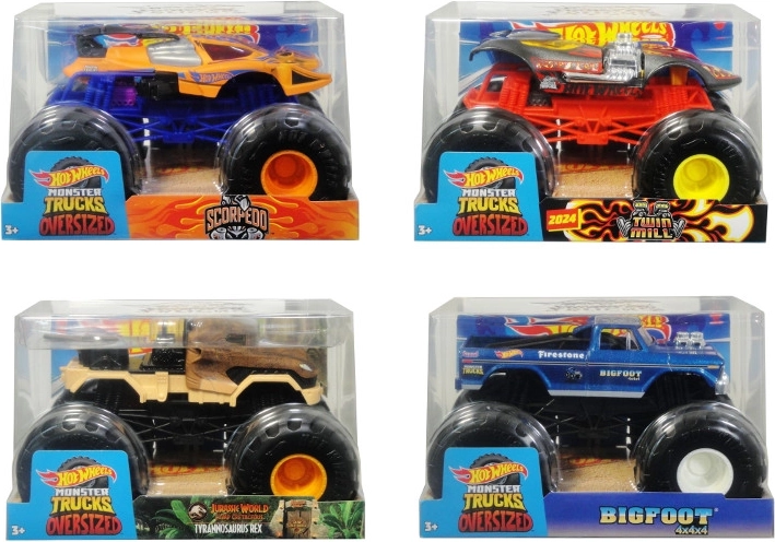 Monster Truck HOT WHEELS JEEP 1:24