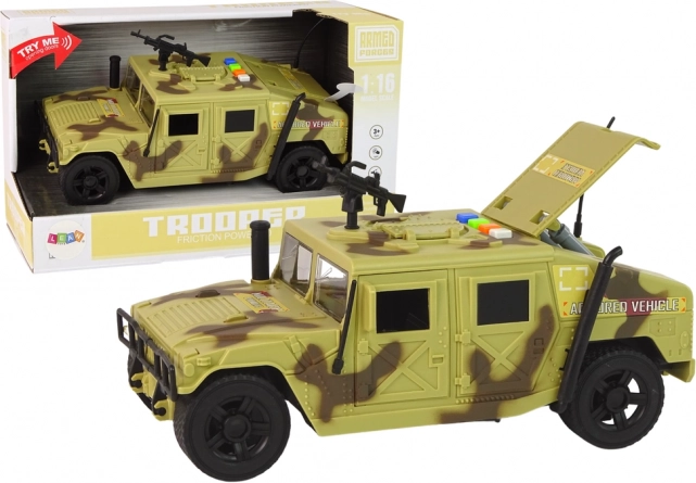 Frequency Toy Military Vehicle Light Camouflage