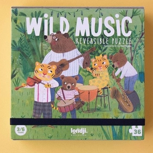 Londji zakdoekpuzzel Boskapel 36 stukjes