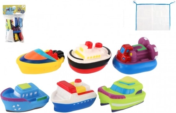 Bateaux en caoutchouc pour le bain avec filet