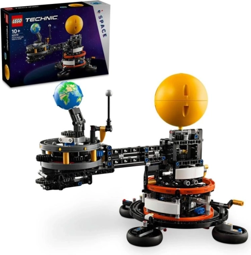 Lego Technic planeten Jorden og Månen i kredsløb
