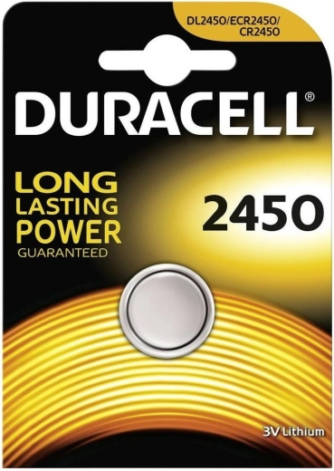 Litijeva gumbasta baterija 3V DURACELL 2450