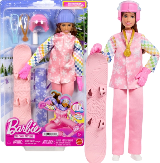 Barbie Career – Snowboarder with Accessories