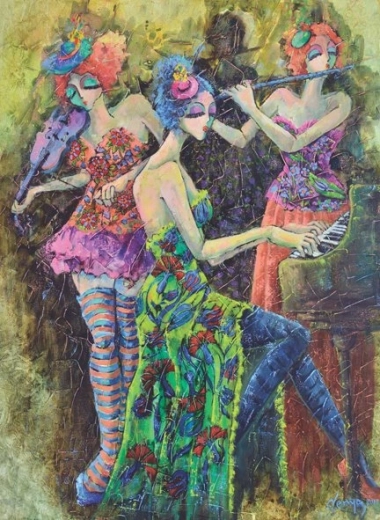 ANATOLIAN Puzzel Kleurrijk trio 1000 stukjes