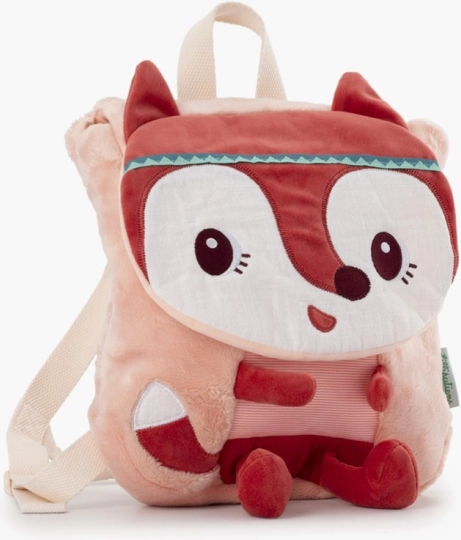 Zainetto morbido per bambini volpe Alice Lilliputiens