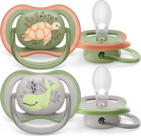 Philips Avent duda Ultra Air morski motivi 6–18 m, 2 kos